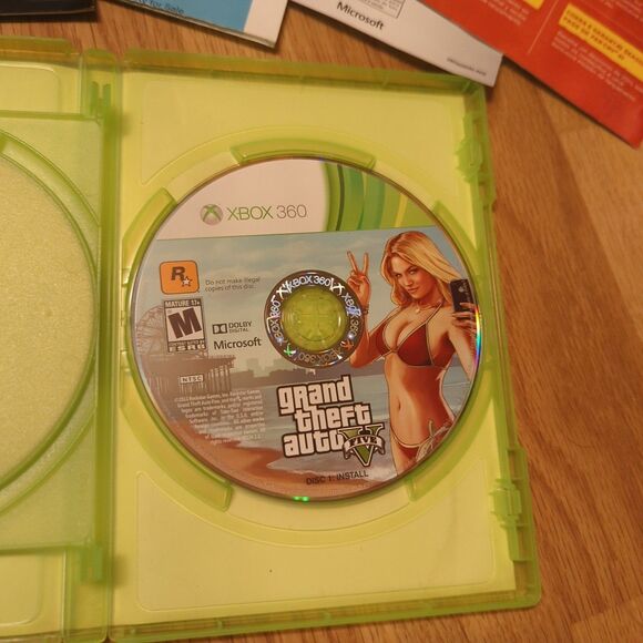 Grand Theft Auto V GTA5 Microsoft Xbox One 2013 Rockstar UNTESTED - Picture 5 of 7